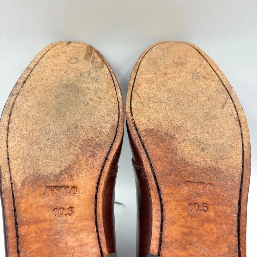 Nisolo Emilio Chukka Boots Mens 10.5 Brown Leather Lace Up Good Handcrafted